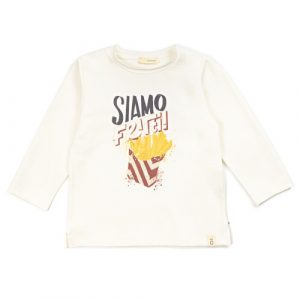 T-Shirt in Jersey con Stampa Maperò