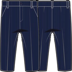 Pantalone Lungo in Velluto a Coste Pure